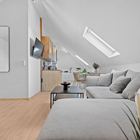 Stilvolle Wohnung: Private Dachterrasse - Zentral Augsburgo Exterior foto