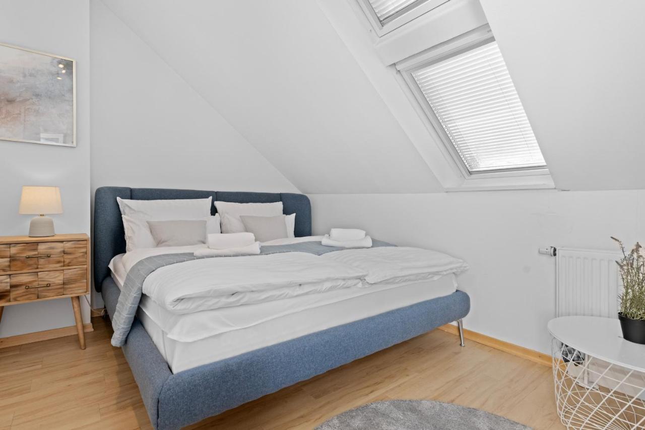 Stilvolle Wohnung: Private Dachterrasse - Zentral Augsburgo Exterior foto